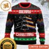 Pink Floyd Rock Band Knitted Red Christmas Ugly Sweater 2023 Pink Floyd Rock Band Knitted Red Christmas Ugly Sweater 2023