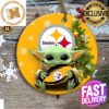 Pittsburgh Steelers Baby Yoda NFL Christmas Tree Decorations Ornament Pittsburgh Steelers Baby Yoda NFL Christmas Tree Decorations Ornament