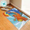Pokemon Charizard Spitting Fire Eye Catching For House Decor Doormat Pokemon Charizard Spitting Fire Eye Catching For House Decor Doormat