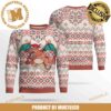 Pokemon Charmander Color Block Knitting Maroon And Yellow Funny Christmas Ugly Sweater Pokemon Charmander Color Block Knitting Maroon And Yellow Funny Christmas Ugly Sweater