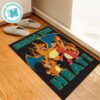 Pokemon Charmander Charmeleon Charizard In Fire Background For Home Decor Doormat Pokemon Charmander Charmeleon Charizard In Fire Background For Home Decor Doormat