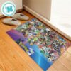 Pokemon Eevee Lego All Forms Gift For Fan Pokemon Doormat Pokemon Eevee Lego All Forms Gift For Fan Pokemon Doormat