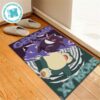 Pokemon Gengar Red Eye With Purple Background For Home Decor Doormat Pokemon Gengar Red Eye With Purple Background For Home Decor Doormat