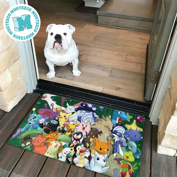 Pokemon Grass Cute For House Decor Doormat Pokemon Grass Cute For House Decor Doormat