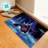Pokemon Mega Gengar Gengar Haunter And Gastly Evolution For Home Decor Doormat
