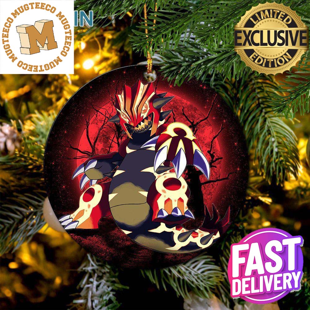 Pokemon Mega Proudon Moonlight Circle Ornament - Christmas Decorations Pokemon Mega Proudon Moonlight Circle Ornament - Christmas Decorations
