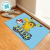 Pokemon Pikachu Pokeball Gift For Fan Pokemon Doormat Pokemon Pikachu Pokeball Gift For Fan Pokemon Doormat