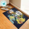 Pokemon Pikachu x Demon Slayer For House Decor Doormat