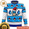 Pokemon Scary Gengar Anime Cute Purple Knitting Christmas Ugly Sweater 2023