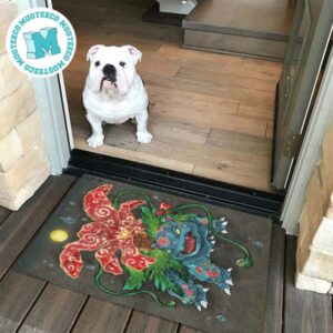 Pokemon Venusaur Art Fierce For Home Decor Doormat