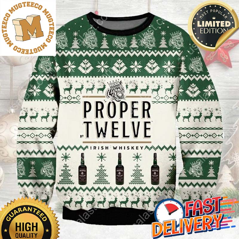 Proper Twelve Ugly Christmas Sweater For Holiday 2023 Xmas Gifts Proper Twelve Ugly Christmas Sweater For Holiday 2023 Xmas Gifts