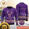 Pulp Fiction Reindeer Snowflakes Ugly Christmas Sweater For Holiday 2023 Xmas Gifts
