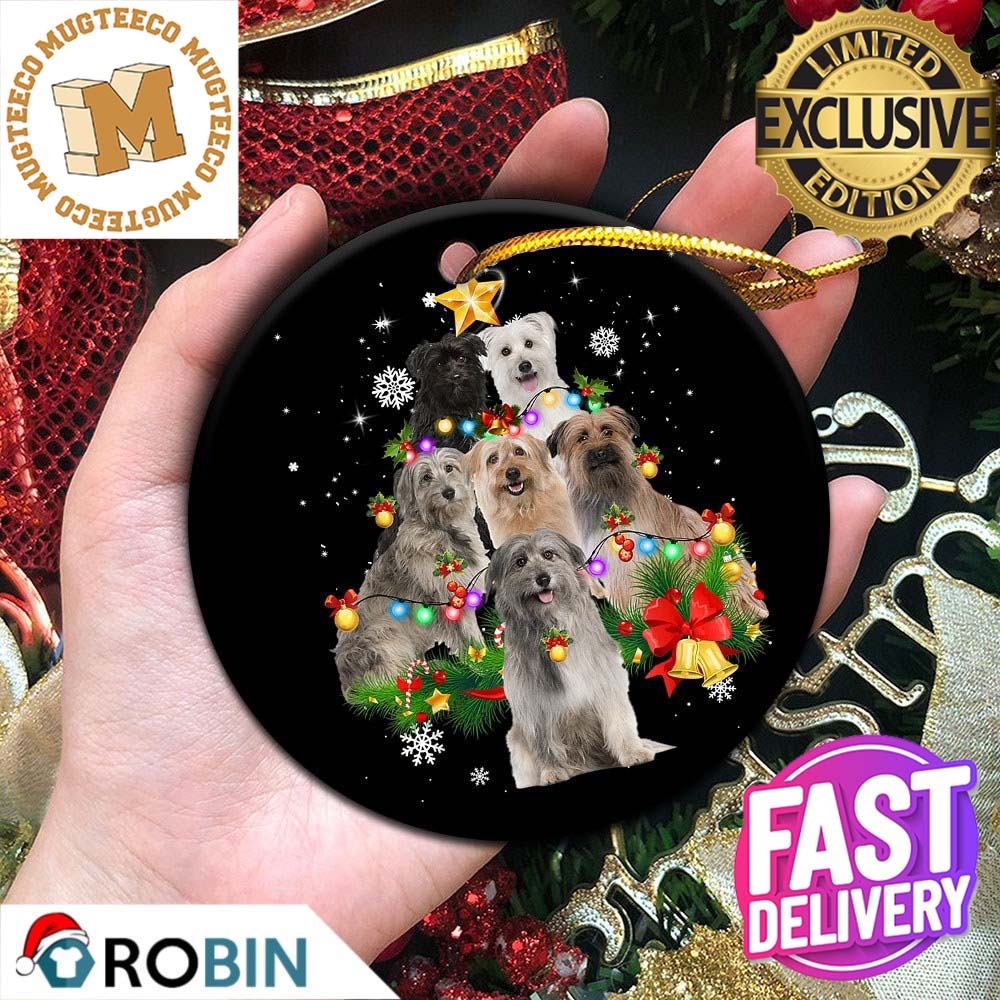 Pyrenean Sheepdog Christmas Tree Lights 2023 Holiday Gifts Custom Name For Dog Lovers Christmas Decorations Ornament Pyrenean Sheepdog Christmas Tree Lights 2023 Holiday Gifts Custom Name For Dog Lovers Christmas Decorations Ornament