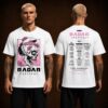 RDR26 Rotting Skull Tee Radar Festival 6 Manchester England 2026 Two Sided Unisex Black T Shirt