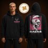 RDR26 Rotting Skull Pullover Radar Festival 6 Manchester UK At O2 Victoria Warehouse On July 31 And Auguste 2 2026 Two Sided Black Hoodie Shirt