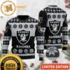 Raiders Gift For Fan Checkered Flannel Ugly Wool Sweater
