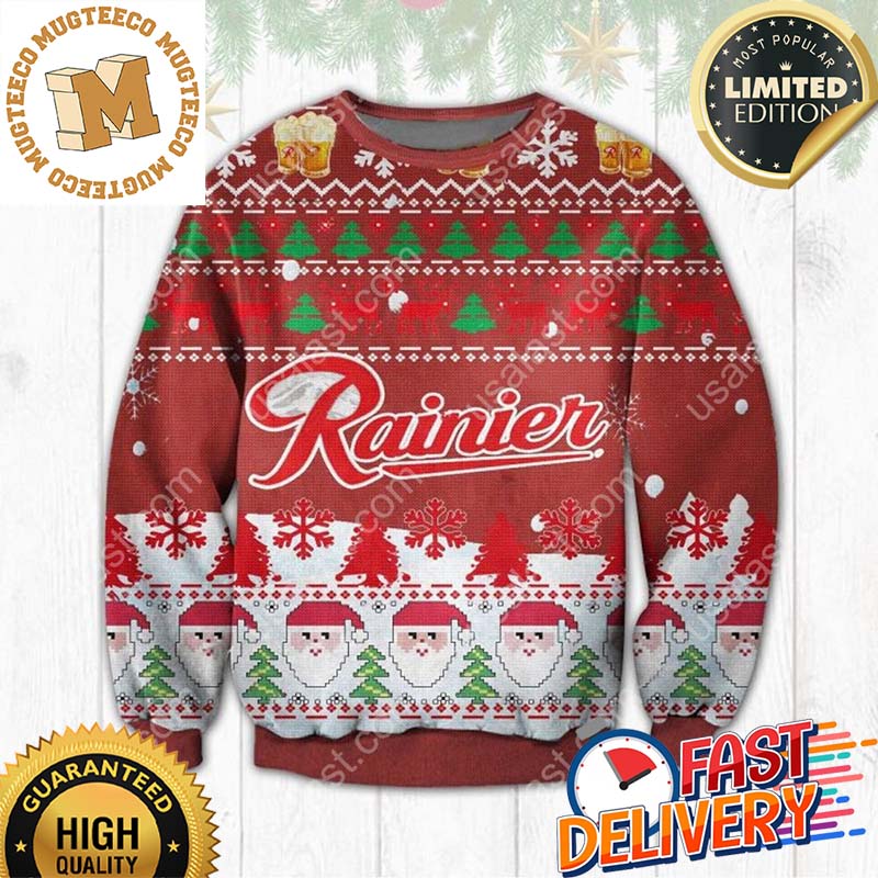 Rainier Ver 1 Ugly Christmas Sweater For Holiday 2023 Xmas Gifts Rainier Ver 1 Ugly Christmas Sweater For Holiday 2023 Xmas Gifts