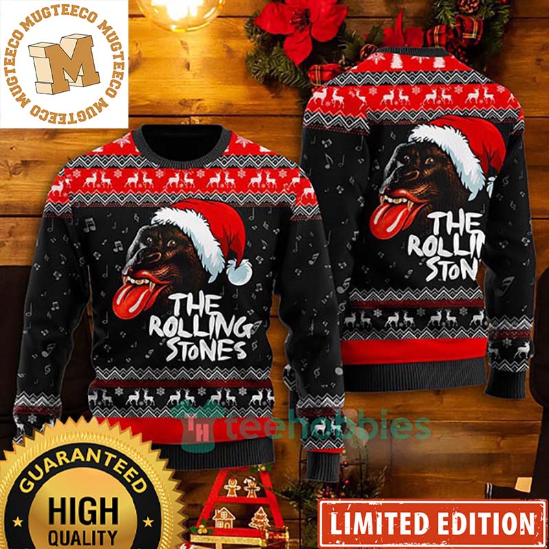 Rolling Stones Crazy Monkey Ugly Christmas Sweater 2023 Rolling Stones Crazy Monkey Ugly Christmas Sweater 2023