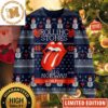 Rolling Stones Olso Norway 14 On Fire Snowman And Love Ugly Christmas Sweater