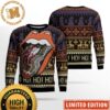 Rolling Stones Santa Jack Skelington Ugly Christmas Sweater