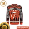 Rolling Stones Signature Tongue Holiday Blue And Red Ugly Christmas Sweater 2023 Rolling Stones Signature Tongue Holiday Blue And Red Ugly Christmas Sweater 2023