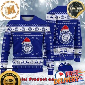 SC Marimex Kolin Santa Hat Ugly Christmas Sweater For Holiday 2023 Xmas Gifts