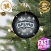 San Antonio Spurs NBA Grinch Candy Cane Personalized Xmas Gifts Christmas Tree Decorations Ornament