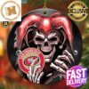 San Francisco 49ers NFL Custom Name Grinch Candy Cane Two Sides Christmas Tree Decorations Ornament