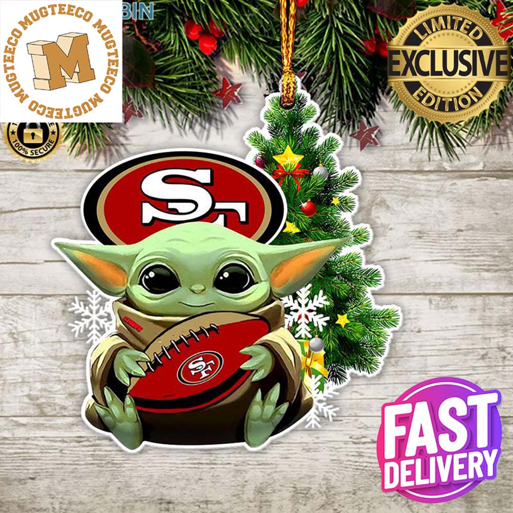 San Francisco 69Ers Baby Yoda NFL Christmas Tree Decorations Ornament San Francisco 69Ers Baby Yoda NFL Christmas Tree Decorations Ornament
