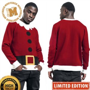 Santa Suit Xmas Holiday For Man And Women Ugly Christmas Sweater