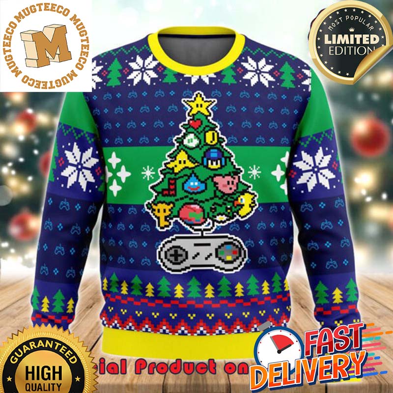 Seinfeld Xbox Snowflakes Ugly Christmas Sweater For Holiday 2023 Xmas Gifts Seinfeld Xbox Snowflakes Ugly Christmas Sweater For Holiday 2023 Xmas Gifts