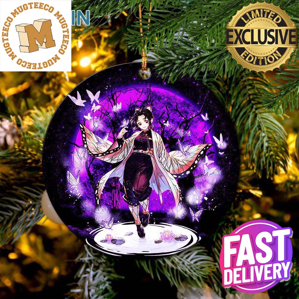 Shinobu Demon Slayer Moonlight Christmas Tree Decorations Ornament Shinobu Demon Slayer Moonlight Christmas Tree Decorations Ornament