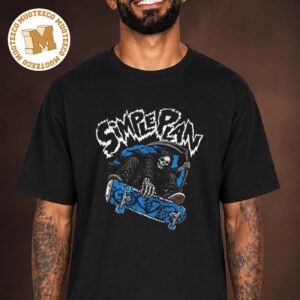 Simple Plan Lasvegas USA Bigger Than You Think Tour Death Skateboarding Unisex T Shirt