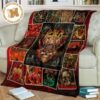 Slipknot Band Signatures Fleece Blanket Rock Fan Gift Slipknot Band Signatures Fleece Blanket Rock Fan Gift