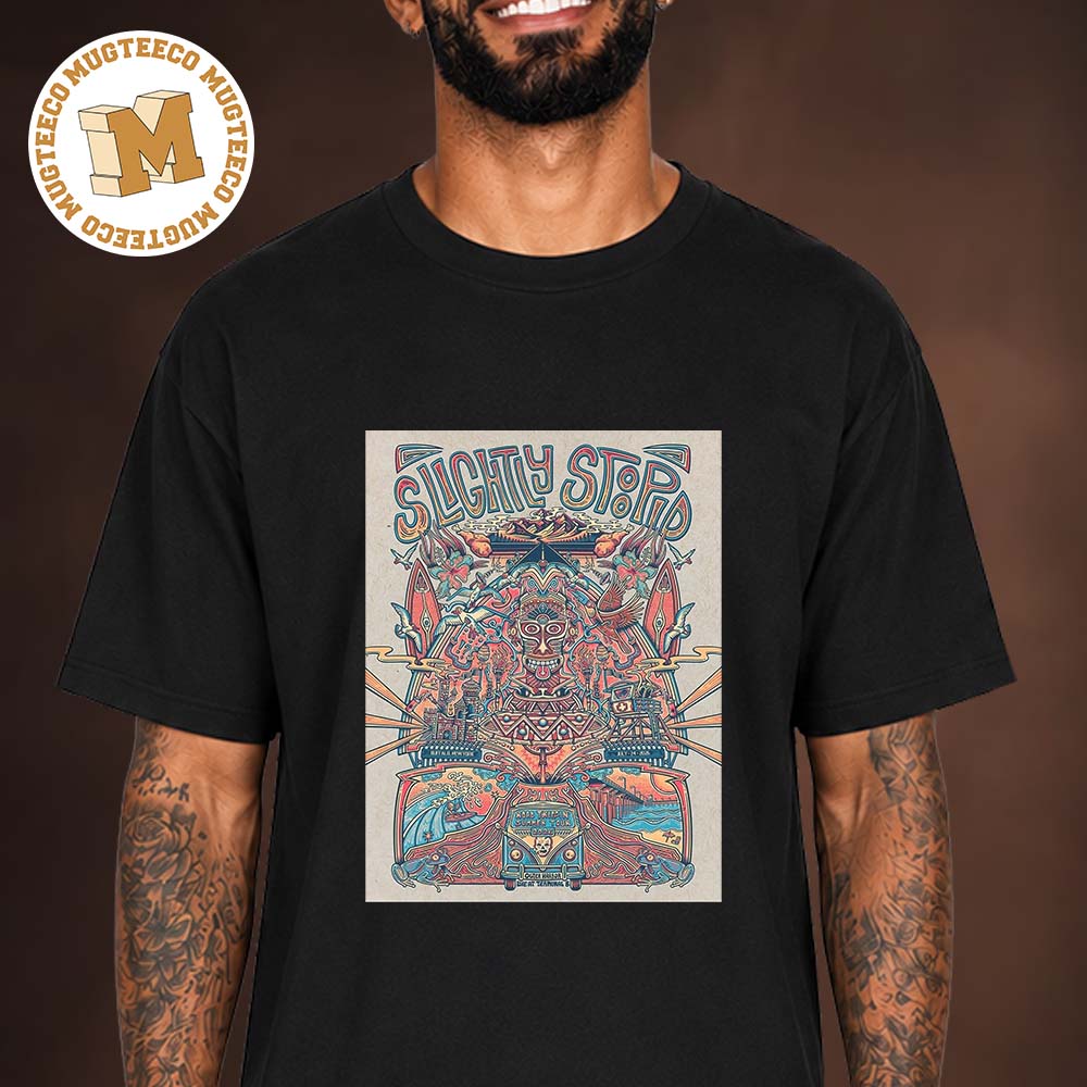 Slightly Stoopid Buffalo Ny 2026 Event Poster At Outer Harbor On July 24 2026 Unisex T Shirt Slightly Stoopid Buffalo Ny 2026 Event Poster At Outer Harbor On July 24 2026 Unisex T Shirt