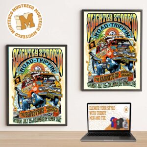Slightly Stoopid Columbus OH Event Poster At Kemba Live July 25 2026 Home Decor Poster Canvas