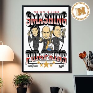 Smashing Pumpkins The Rats In A Cage Home Decor Poster Canvas
