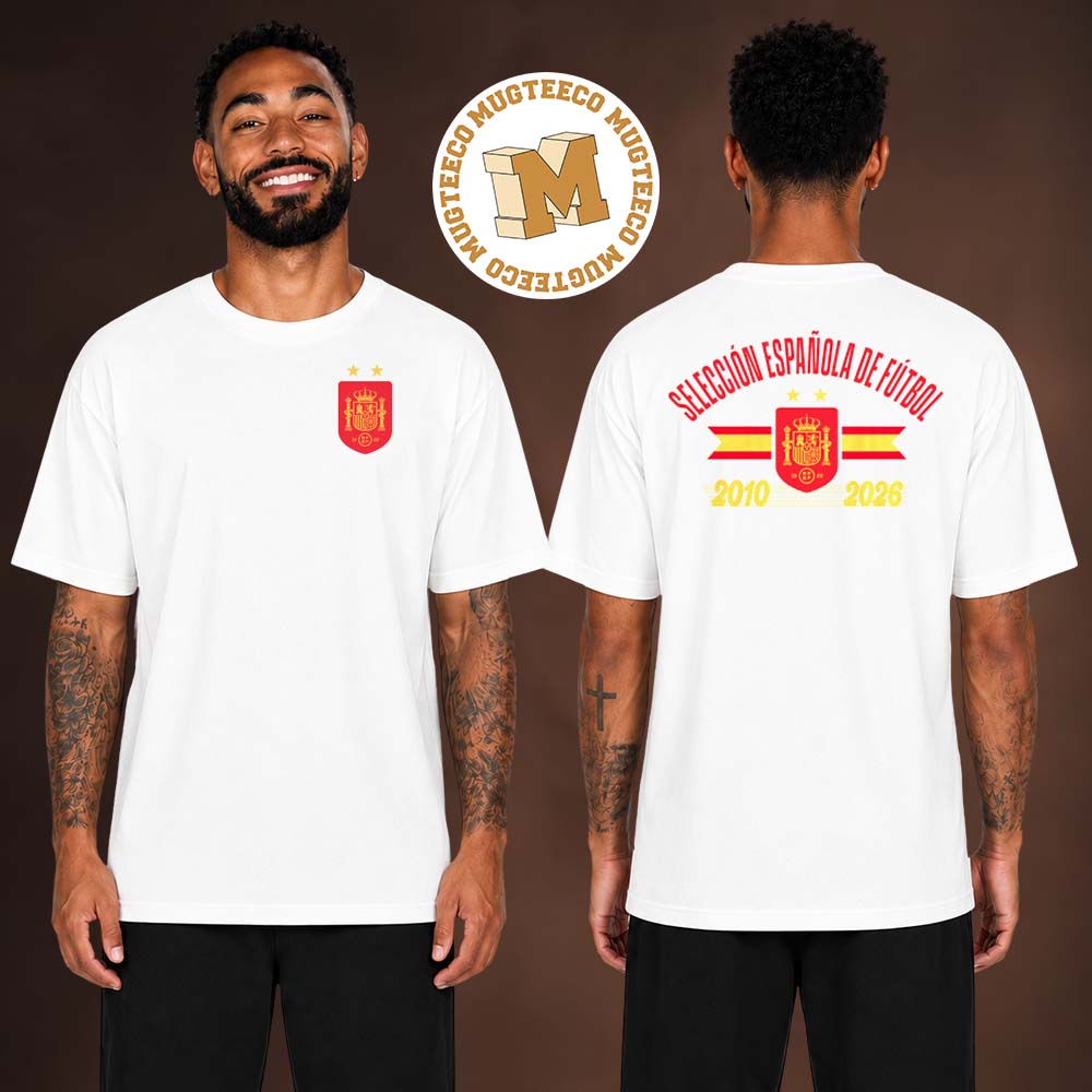 Spain National Team 1863FC 2026 Champions Unisex T Shirt White Spain National Team 1863FC 2026 Champions Unisex T Shirt White