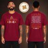 Spain National Team Adidas 2026 FIFA World Cup Champions Trophy Unisex T Shirt Red Spain National Team Adidas 2026 FIFA World Cup Champions Trophy Unisex T Shirt Red