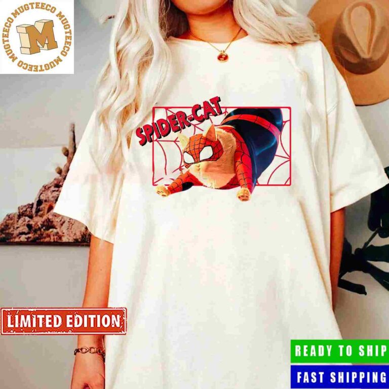 Spider Cat Funny Spider-Man Across The Spider-Verse Classic T-Shirt Spider Cat Funny Spider-Man Across The Spider-Verse Classic T-Shirt