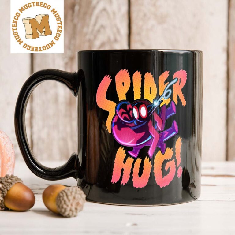 Spider Hug Cute Spider Man Across The Spider Verse Coffee Ceramic Mug Spider Hug Cute Spider Man Across The Spider Verse Coffee Ceramic Mug