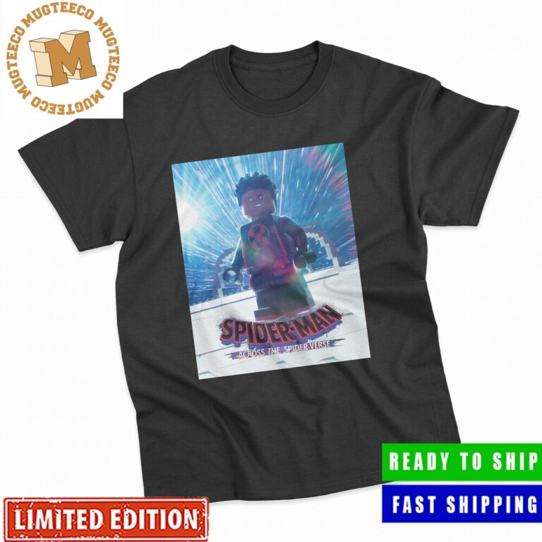 Spider-Man Across The Spider-Verse New Poster Lego Version Unisex T-Shirt Spider-Man Across The Spider-Verse New Poster Lego Version Unisex T-Shirt