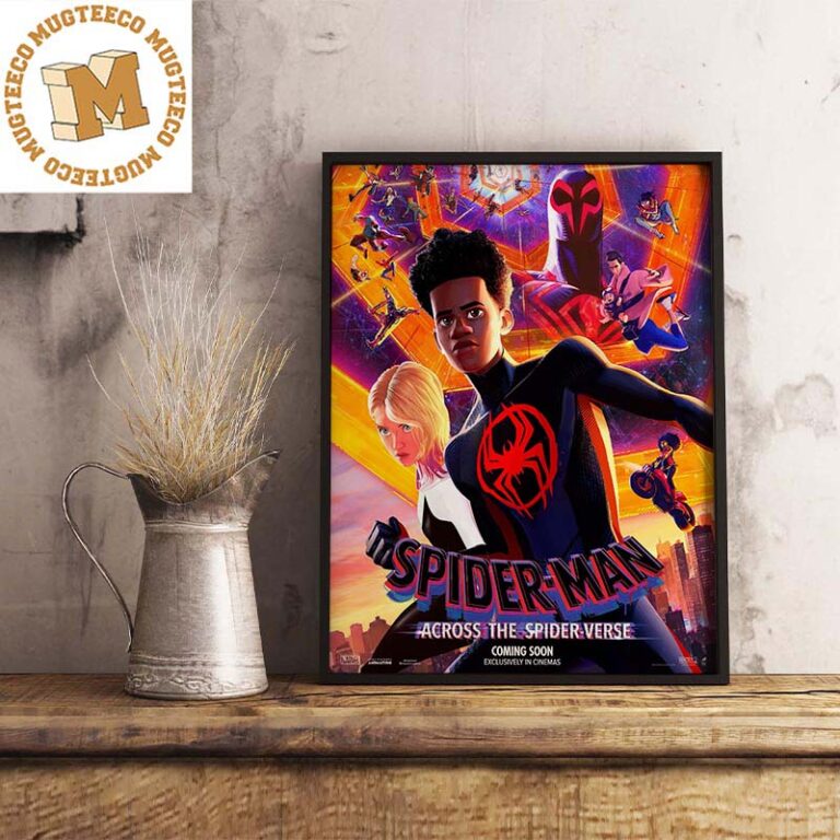 Spider-Man Across The Spider-Verse Official International Poster Canvas Spider-Man Across The Spider-Verse Official International Poster Canvas