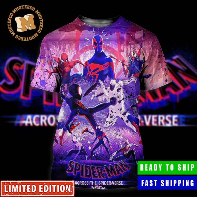 Spider-Man Across The Spider-Verse Part One Miles Morales And Jason Schwartzman’s Spot All Over Print Shirt Spider-Man Across The Spider-Verse Part One Miles Morales And Jason Schwartzman’s Spot All Over Print Shirt