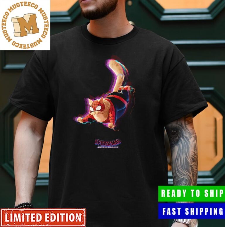 Spider-Man Across The Spider-Verse Spider-Cat Unisex T-Shirt Spider-Man Across The Spider-Verse Spider-Cat Unisex T-Shirt