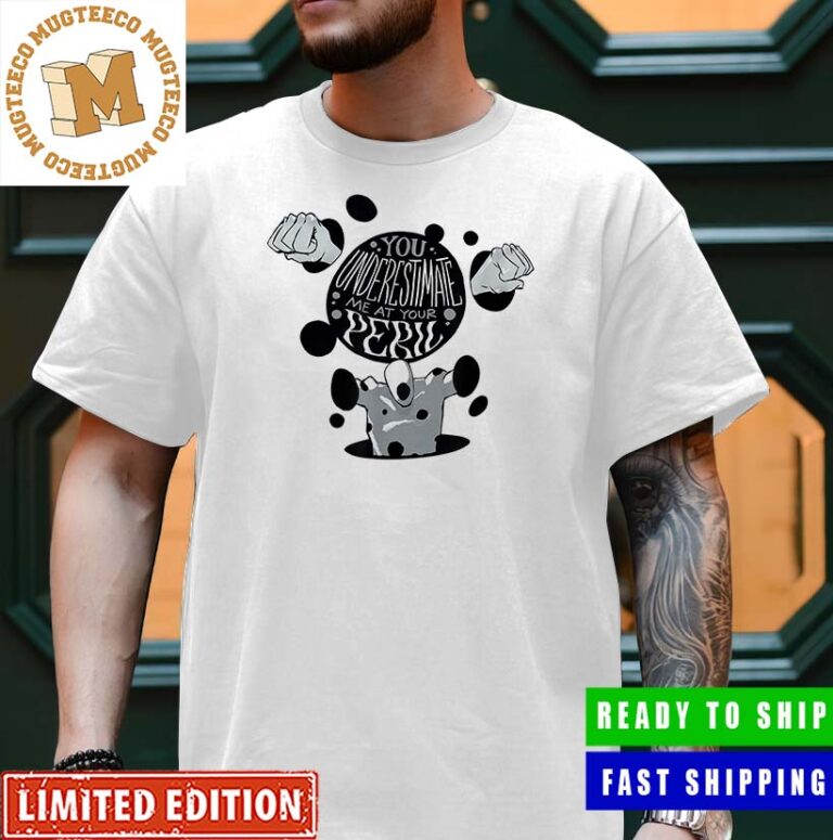 Spider-Man Across The Spider-Verse The Spot Villain You Underestimate Me At Your Peril Merchandise Premium T-Shirt Spider-Man Across The Spider-Verse The Spot Villain You Underestimate Me At Your Peril Merchandise Premium T-Shirt