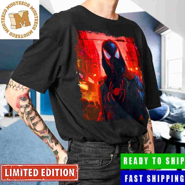 Spider-Man Across the Spider-Verse Miles Morales Visual Unisex T-Shirt Spider-Man Across the Spider-Verse Miles Morales Visual Unisex T-Shirt