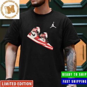 Spider-Man x Air Jordan 1 Retro High OG Across the Spider-Verse Sneaker Fashion Unisex T-Shirt