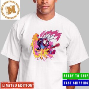 Spider Punk In Spider Man Across The Spider Verse Cute Art Drop Unisex T-Shirt