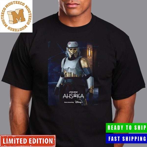 Star Wars Ahsoka Captain Enoch Character Poster Unisex T-Shirt Star Wars Ahsoka Captain Enoch Character Poster Unisex T-Shirt
